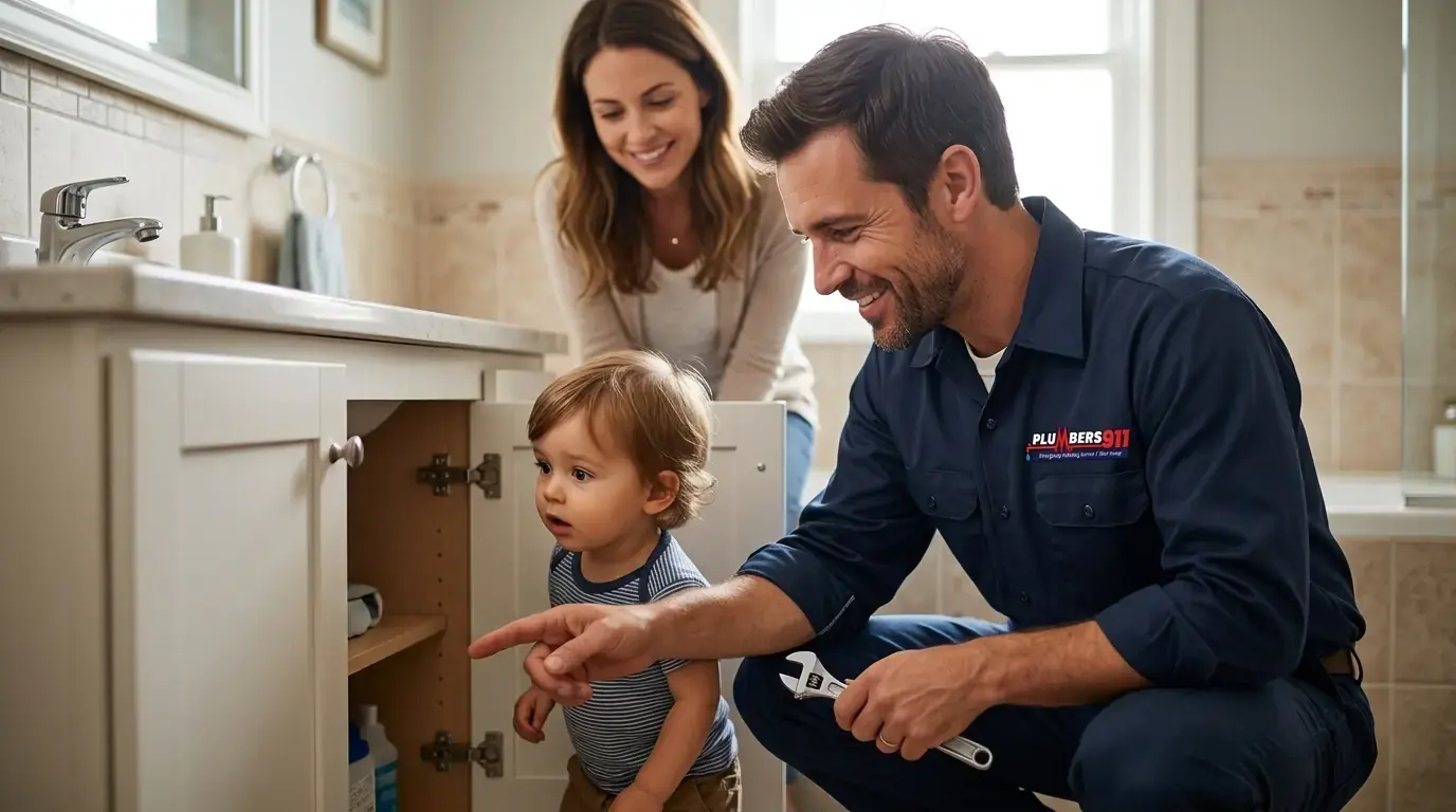Licensed plumber at work in Westchester, IL